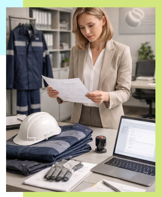 Сертификация спецодежды в Карабулаке от 7230 р. | Алешин-Крб