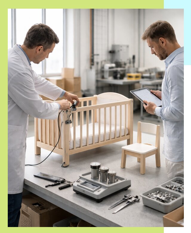 Сертификация детской мебели и проверка безопасности в Карабулаке