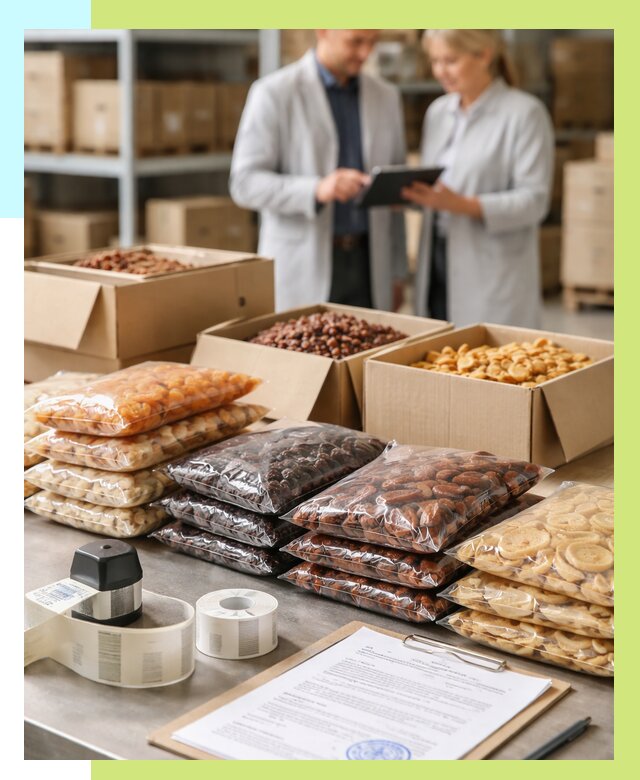 Сертификация сухофруктов в Карабулаке от 12395 р. | Алешин-Крб под ключ