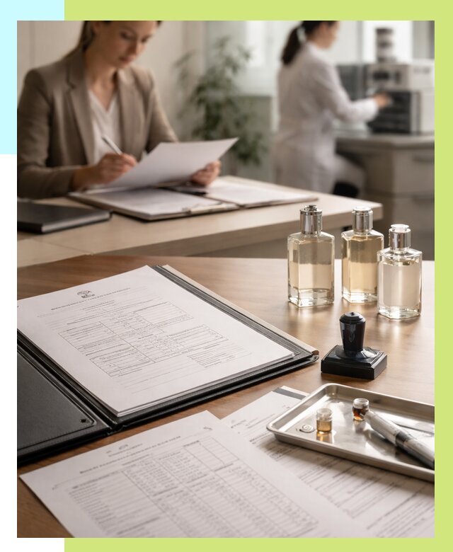 Сертификация парфюмерии в Карабулаке от 15494 р. | Алешин-Крб