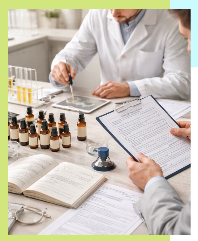 Сертификация эфирных масел и документация качества в Карабулаке