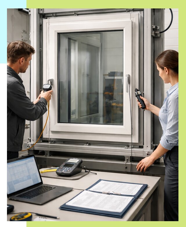 Сертификация окон в Карабулаке от 12395 р. под ключ | Алешин-Крб