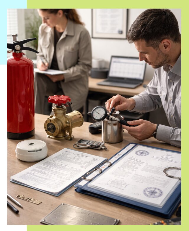 Сертификация пожарного оборудования в Карабулаке от 15494 р.|Алешин-Крб