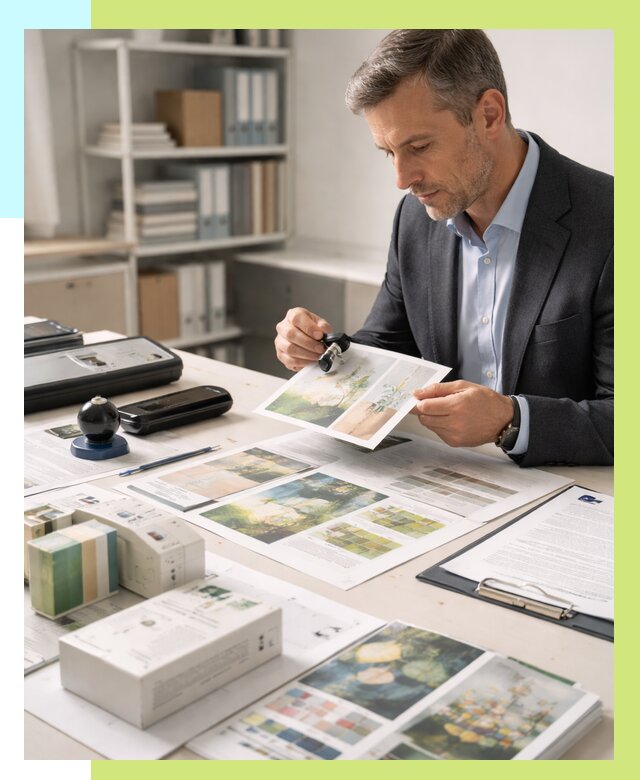 Сертификация полиграфической продукции в Карабулаке от 12395р.|Алешин-Крб