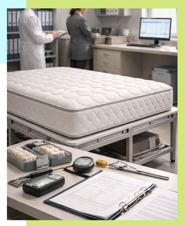 Сертификация матрасов в Карабулаке от 8780 р. | Алешин-Крб