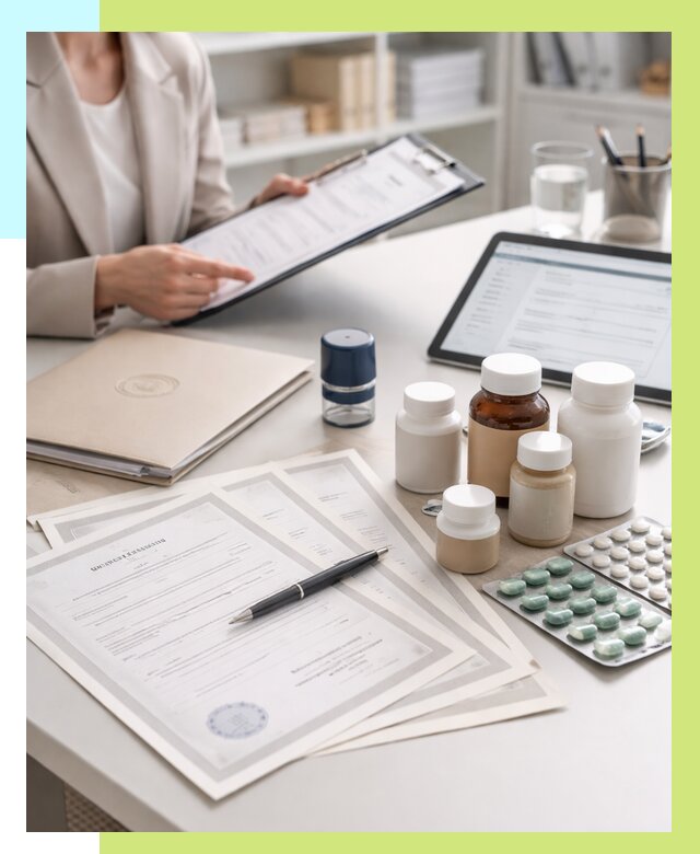 Сертификация БАД и СГР на бады в Карабулаке от 25823 р. | Алешин-Крб