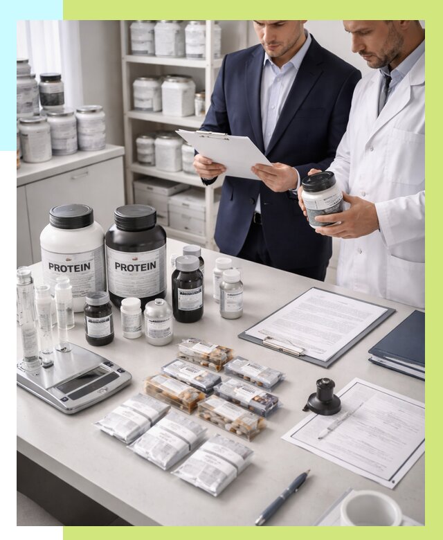 Сертификация спортивного питания в Карабулаке от 15494 р., Алешин-Крб