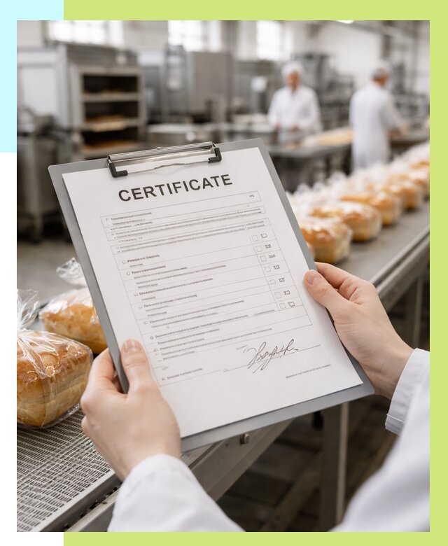 Сертификация хлеба, ТУ и декларация в Карабулаке от 12395 р. | Алешин-Крб