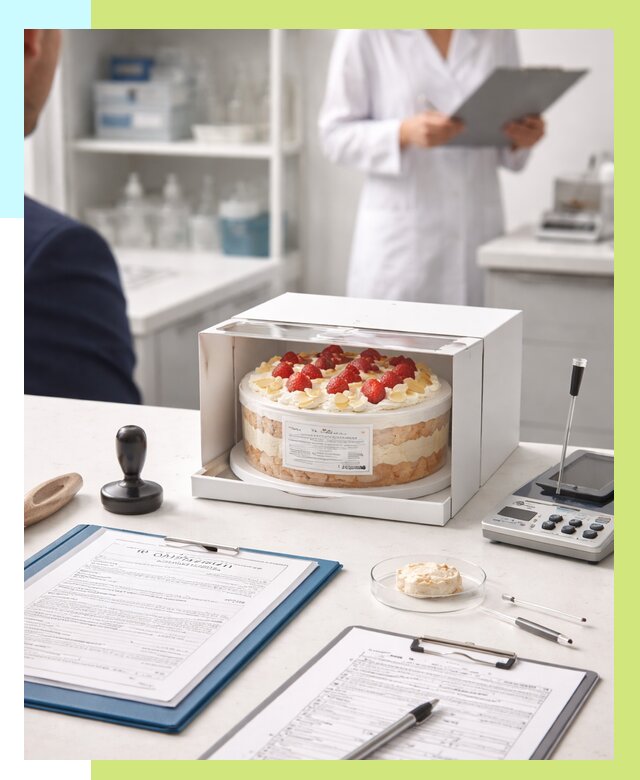 Сертификация тортов в Карабулаке от 9296 р. заказать | Алешин-Крб