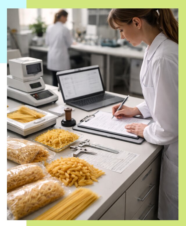 Сертификация макаронных изделий в Карабулаке от 15494 р. | Алешин-Крб