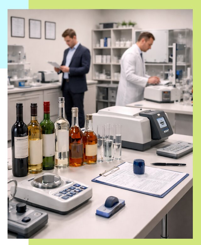 Сертификация алкогольной продукции в Карабулаке от 25823 р. | Алешин-Крб