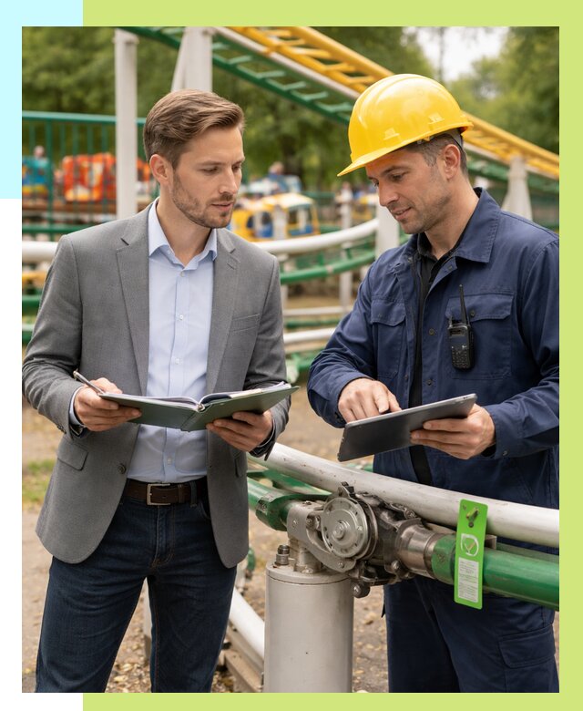 Сертификация аттракционов в Карабулаке от 46481 р. | Алешин-Крб