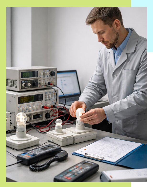 Сертификация ламп и светильников в Карабулаке по нормативам