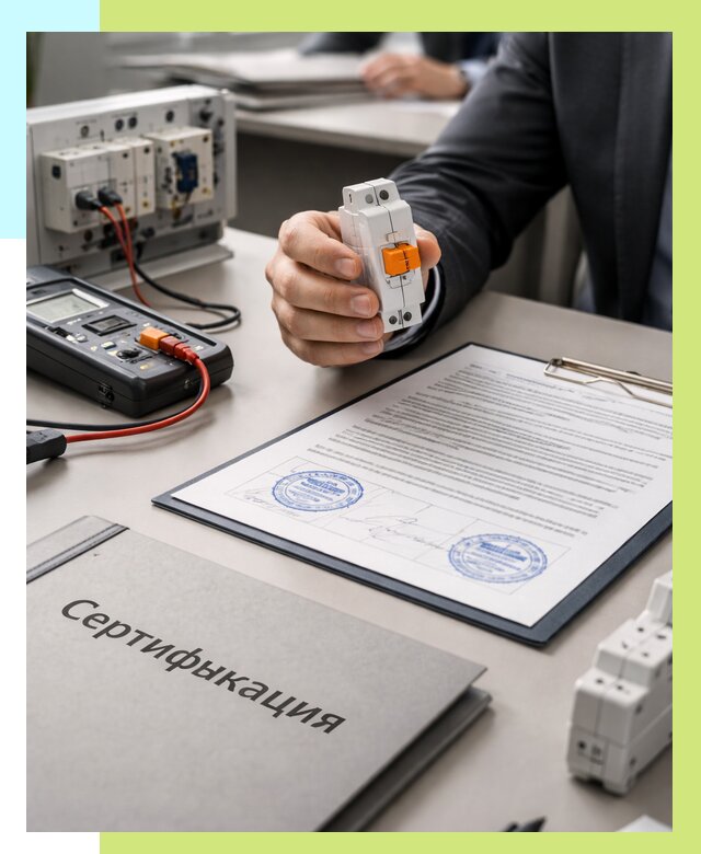 Сертификация выключателей под ключ в Карабулаке от 15494 р. | Алешин-Крб