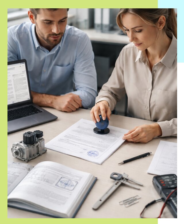 Выдача паспорта изделия и техническая экспертиза продукции в Карабулаке