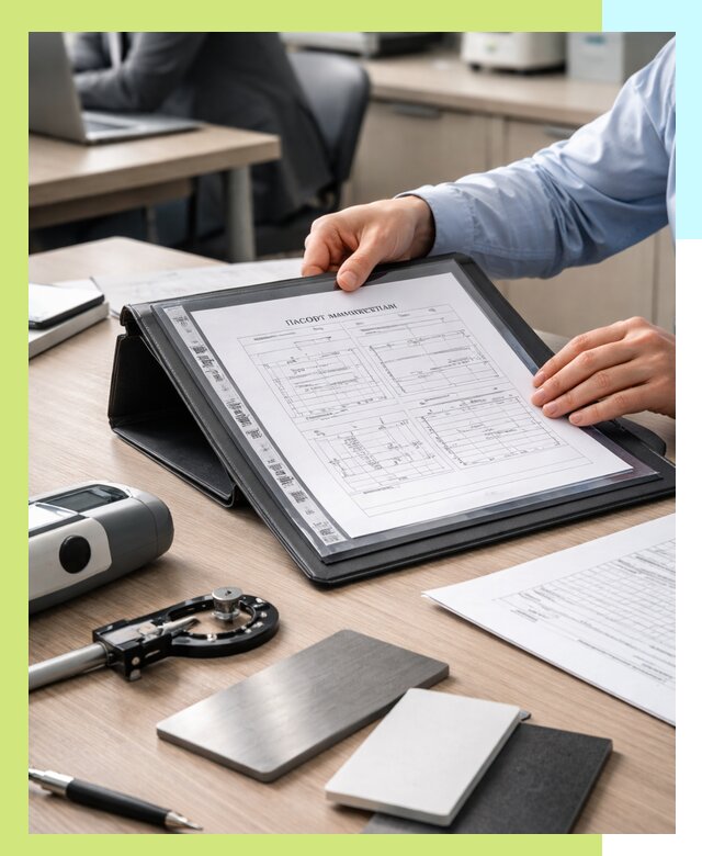 Оформление паспорта материала для продукции в Карабулаке