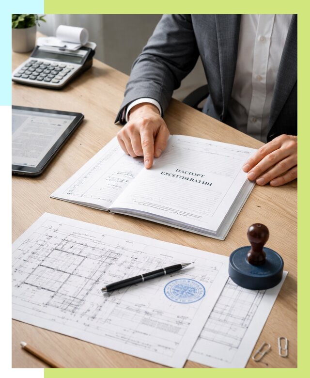 Паспорт эксплуатации в Карабулаке под ключ от 4648 р. Алешин-Крб