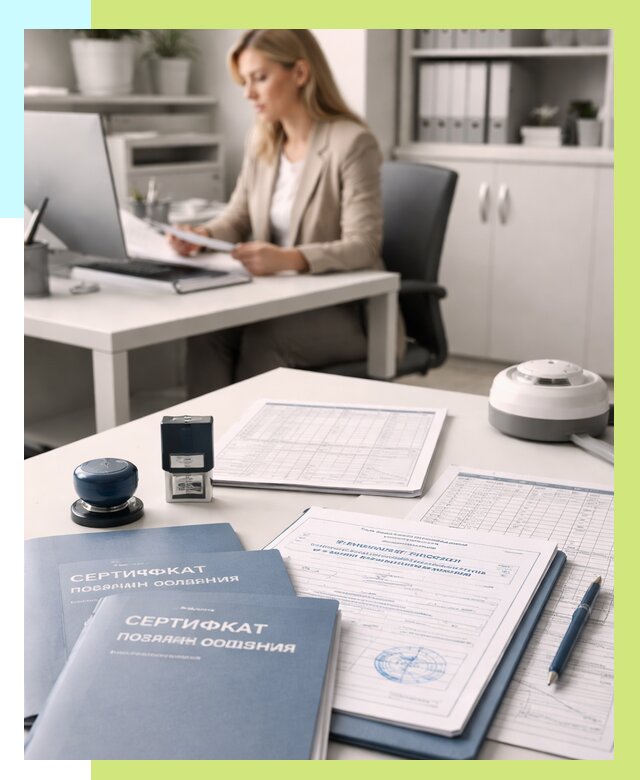 Сертификаты пожарной безопасности в Карабулаке от 15494 р. | Алешин-Крб