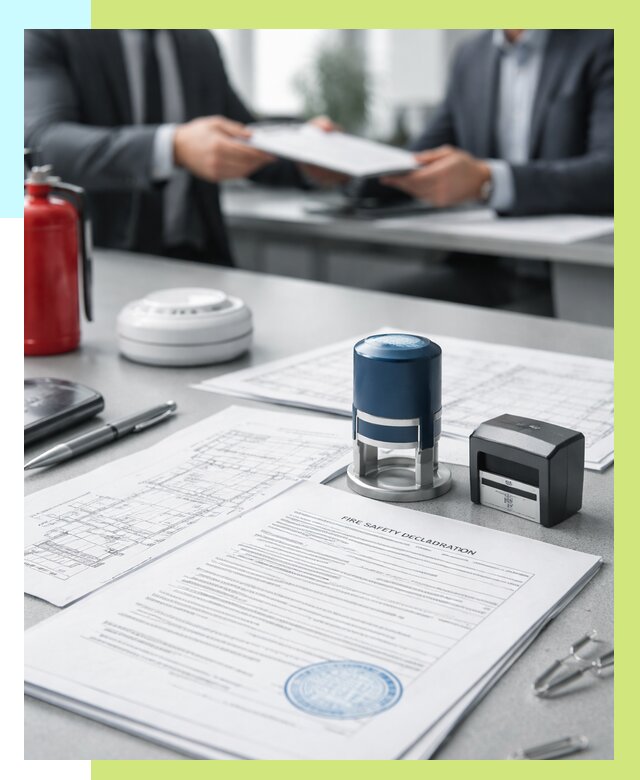 Декларация пожарной безопасности в Карабулаке от 8263 р. | Алешин-Крб