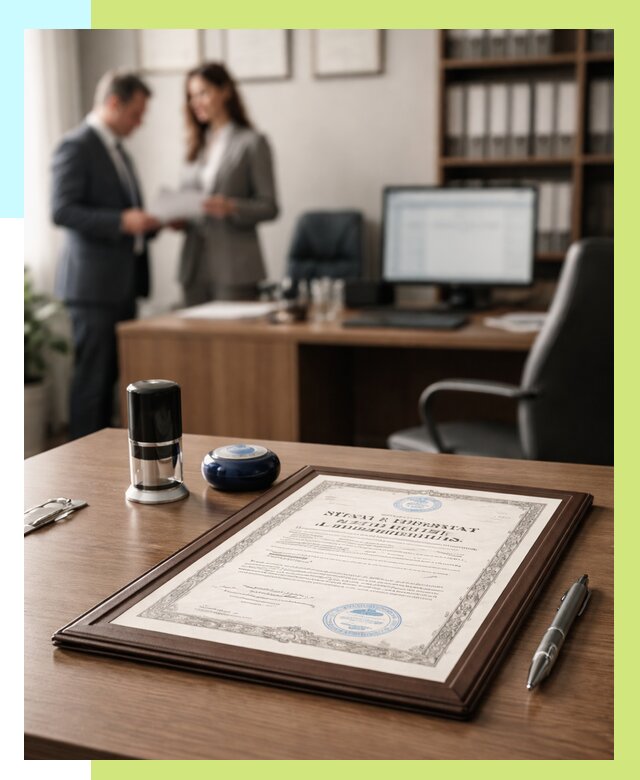 Свидетельство о регистрации продукции в Карабулаке от 9296 р.|Алешин-Крб