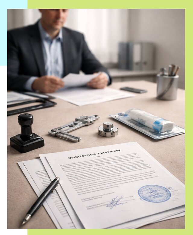 Экспертное заключение на продукцию в Карабулаке от 8780 р. | Алешин-Крб