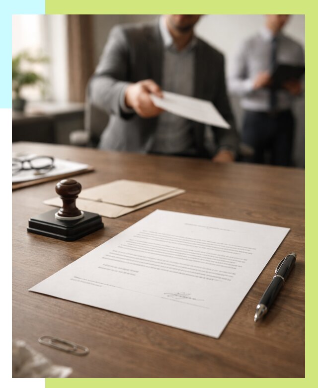 Отказное письмо по сертификации в Карабулаке от 3615 р. | Алешин-Крб