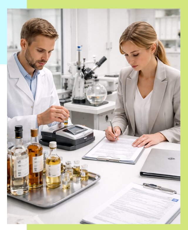 Заключение о спиртосодержании в Карабулаке, от 5165 р., Алешин-Крб