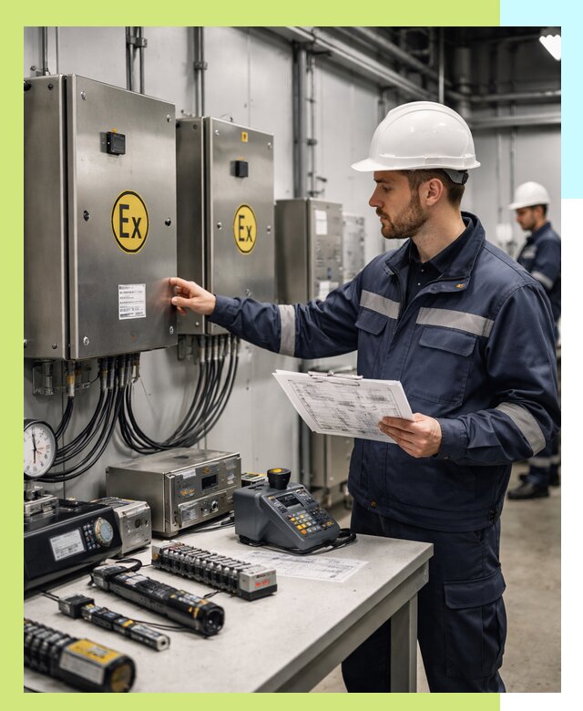 Сертификат взрывозащиты промышленного оборудования в Карабулаке