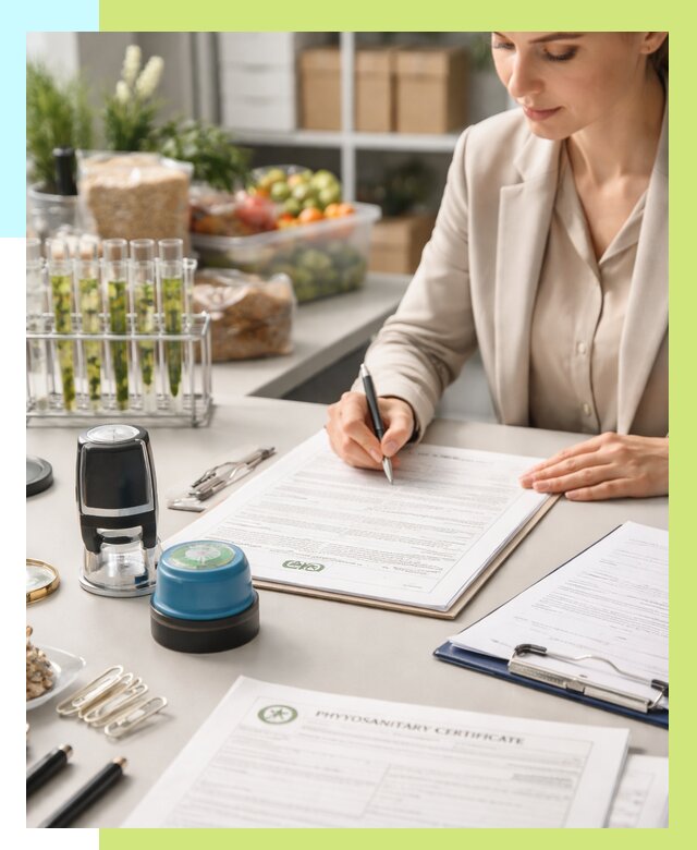 Фитосанитарный сертификат оформить в Карабулаке от 4648 р. | Алешин-Крб