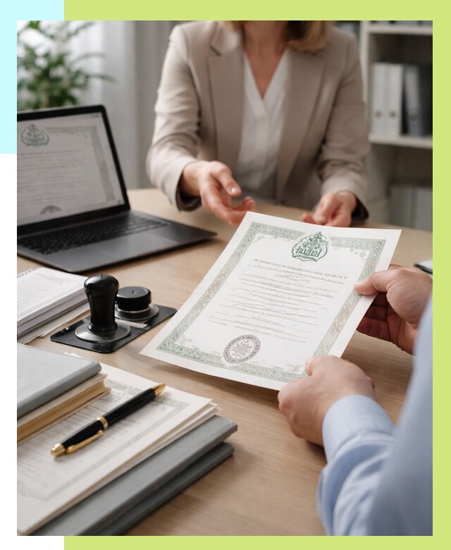 Халяль сертификат в Карабулаке, получить от 15494 р. | Алешин-Крб