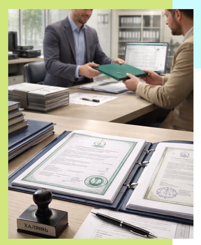 Выдача Халяль сертификата для продукции и услуг в Карабулаке