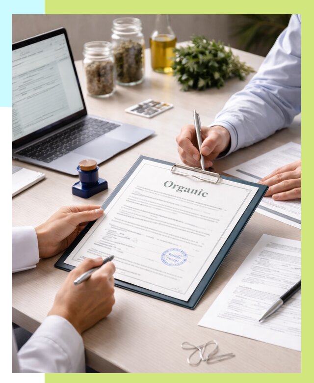 Оформление сертификат органик в Карабулаке от 30987 р. | Алешин-Крб