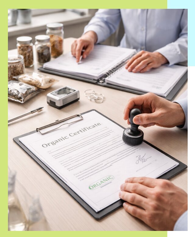 Получение органик сертификата для продукции в Карабулаке