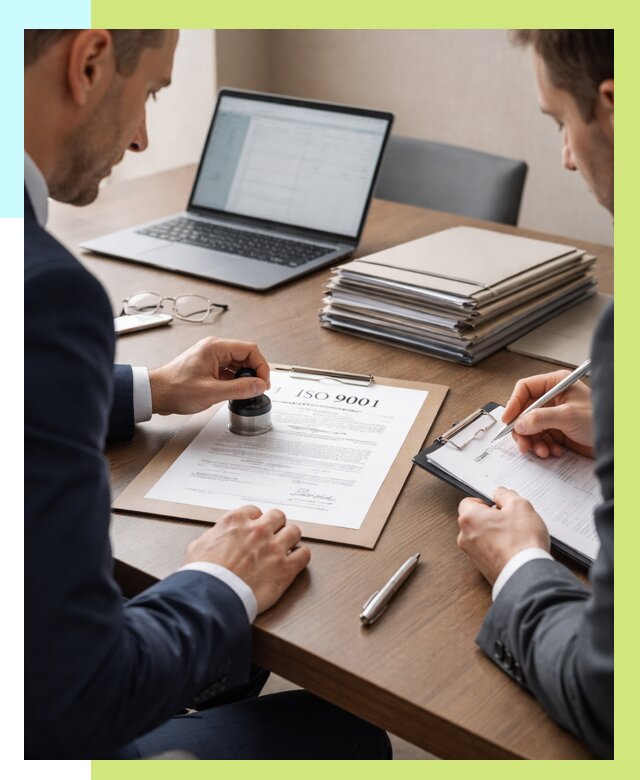 Сертификат ISO 9001 в Карабулаке купить от 82632 р. | Алешин-Крб