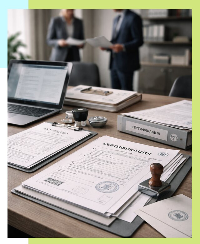 Сертификат ISO 28000 в Карабулаке под ключ от 82632 р. - Алешин-Крб