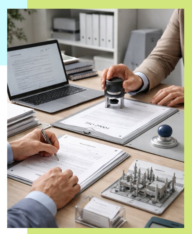 Сертификат ISO 29001 в Карабулаке под ключ от 77468 р. | Алешин-Крб