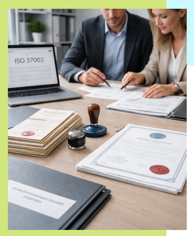 Получение сертификата ISO 37001 по системе борьбы с коррупцией в Карабулаке